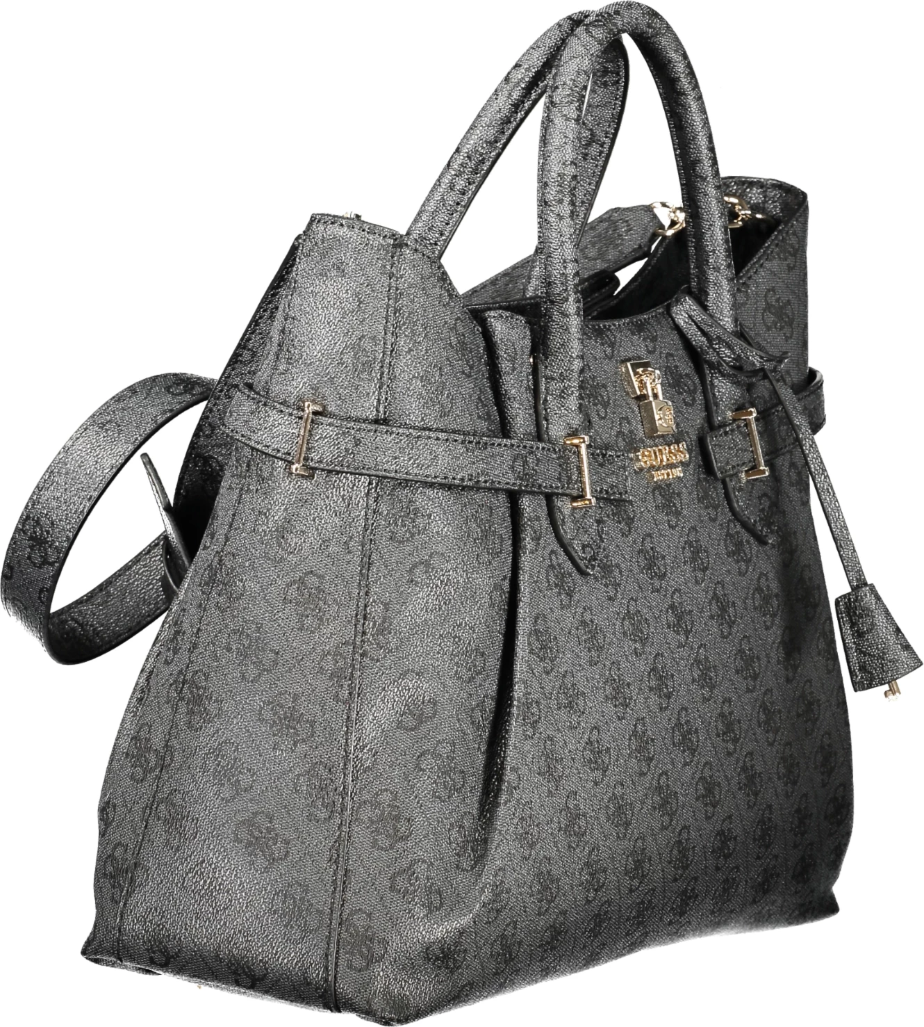 Çantë GUESS JEANS YESBA për femra, e zezë