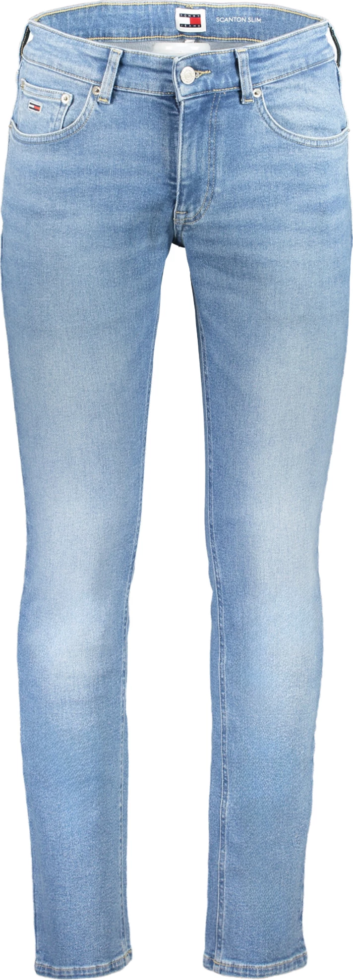 Pantallona xhins për meshkuj TOMMY HILFIGER Scantom Slim, kaltër e çelët