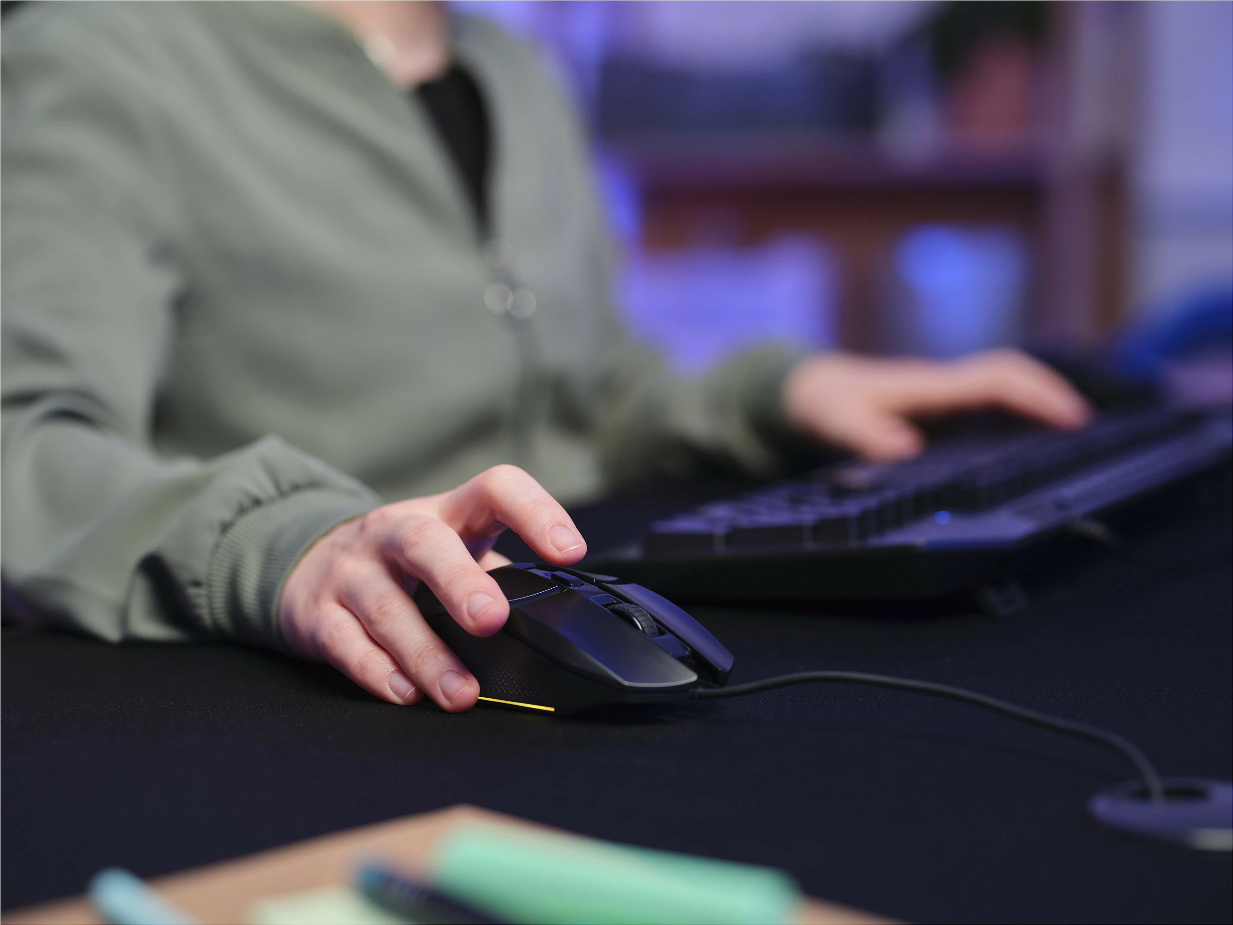 Maus gaming Trust GXT 109 Felox, 6400 DPI, USB-A, i zi