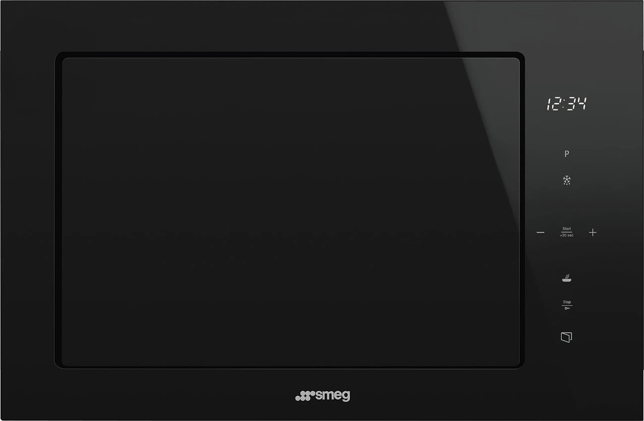 Mikrovalë SMEG FMI625CN Dolce Stil Novo, 25 L, 900 & 1000 W, e zezë