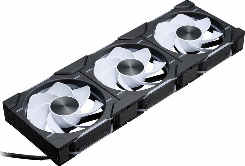 Ventilator kasë PC Phanteks D30-120 D-RGB Reverse, 120mm, PWM 4-pin, 3 copë, i zi