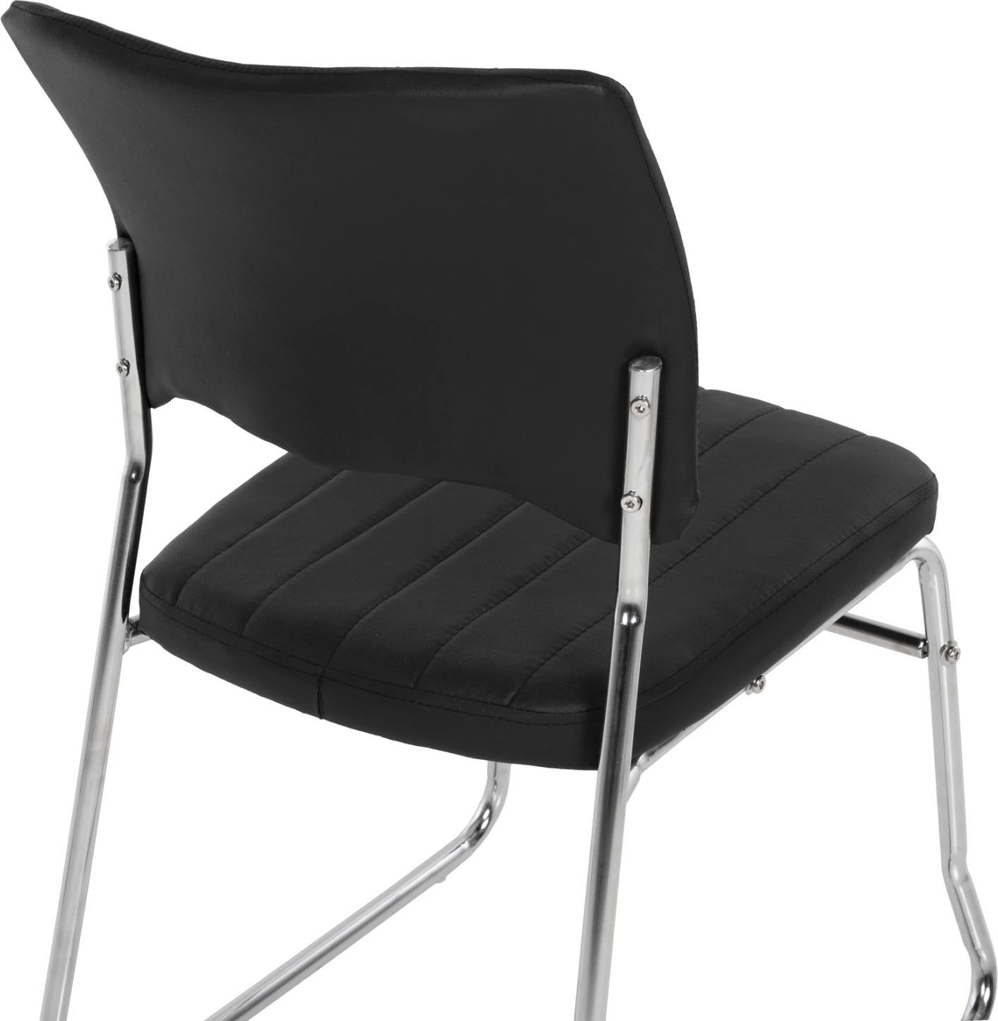 Karrige konferencash, set prej 4 copë, e zezë, FH1071.01, 47x54x84 cm