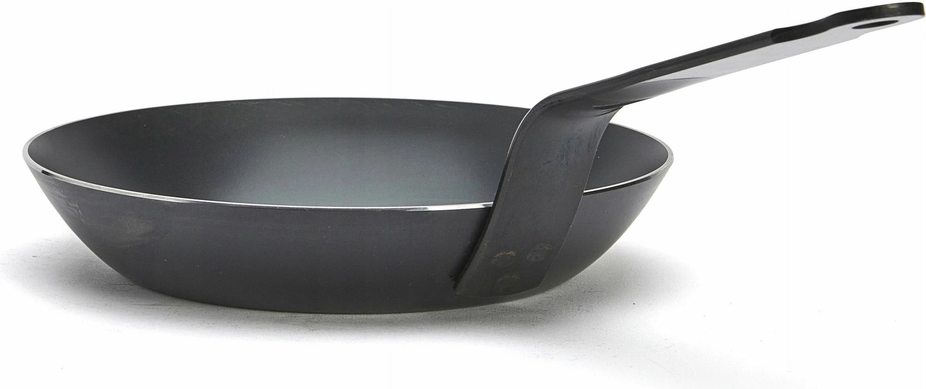 Tigan skuqjeje De Buyer Blue Carbon 24 cm, blu