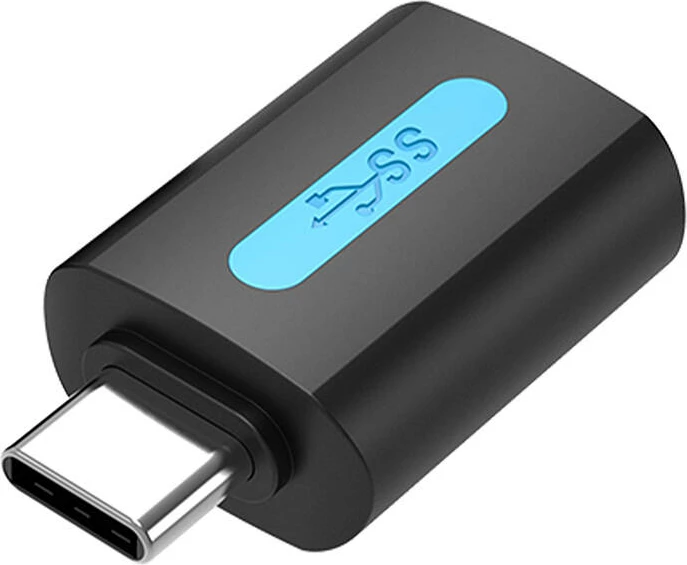 Adapter USB Vention CDUB0, USB-C mashkull në USB 3.0 femër, zi