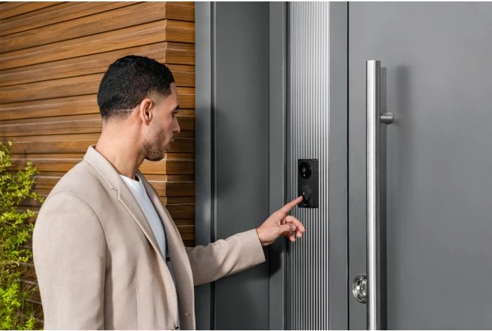 Zilë dere me video smart AQARA G4 SVD-C03 1080p 162° Wi‑Fi, e zezë, me chime-repeater