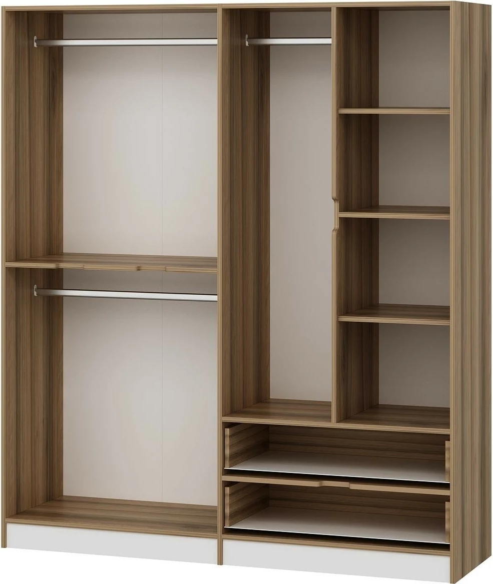 Dollap rrobash Skye Decor, Elina - 7926, ngjyrë dore