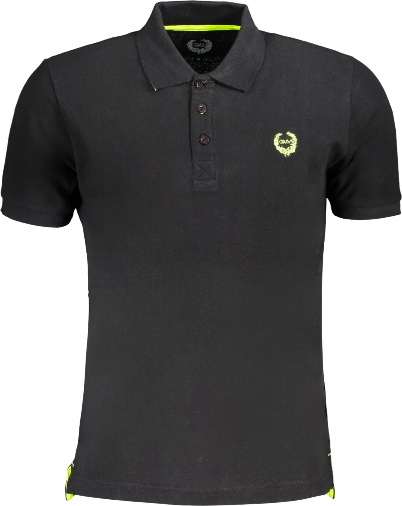 Polo shirt për meshkuj GIAN MARCO VENTURI, të zezë