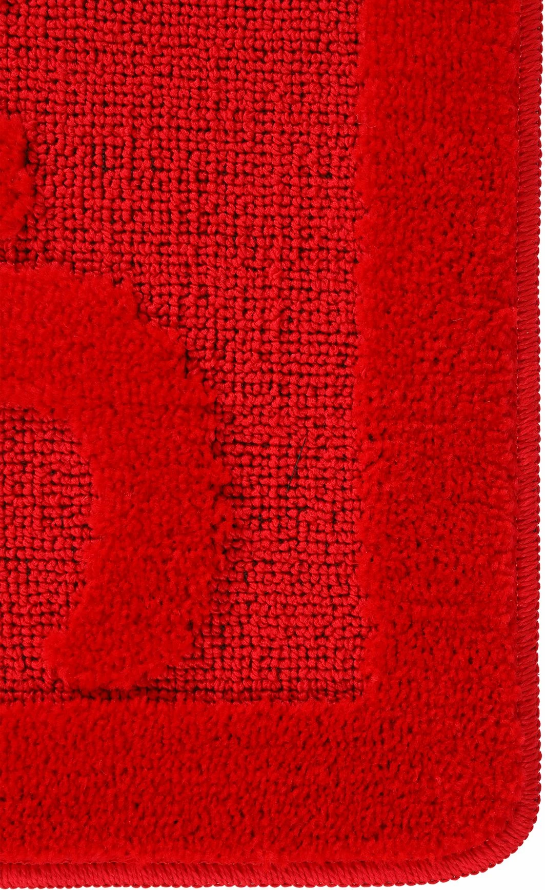 Tapet për banjo, i kuq, Mijolnir Smile, 60x100cm