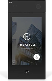 Interfon IP 2N IP Style, ekran me prekje 10.1", PoE, kamerë 5MP, IP65/IK08, i zi