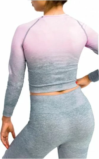 Maicë e gjatë sportive GymHero për femra, rozë