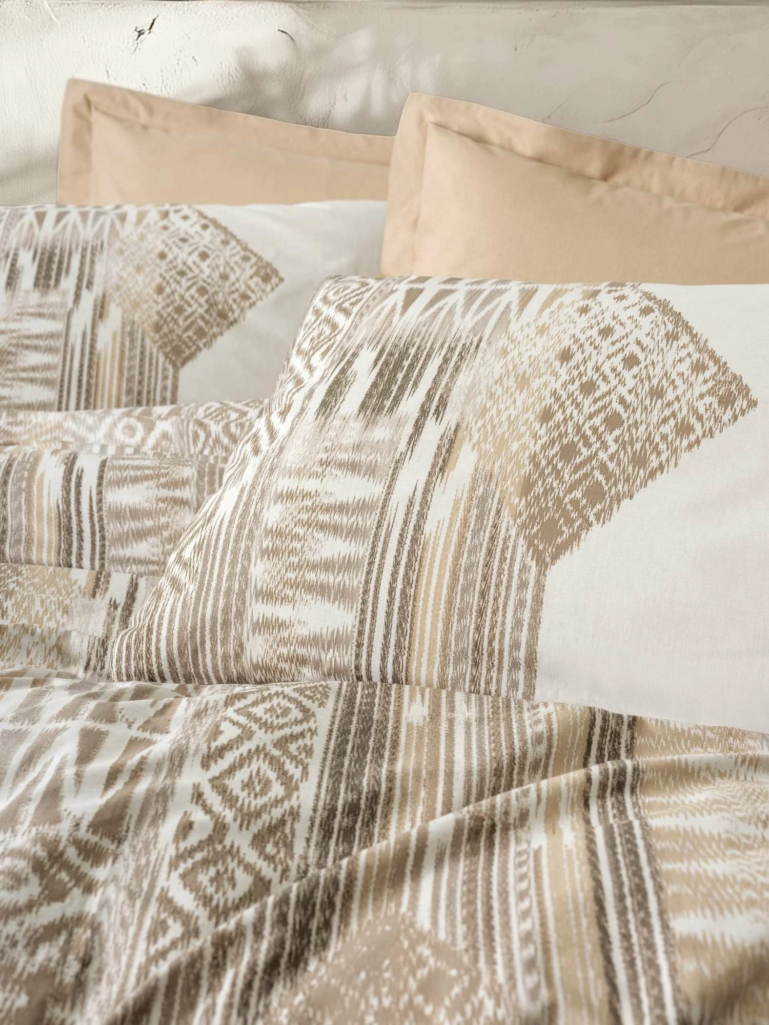 Set mbulesë për jorgan Super King, ngjyrë karamel, L'Essentiel Linge de Maison, Amara