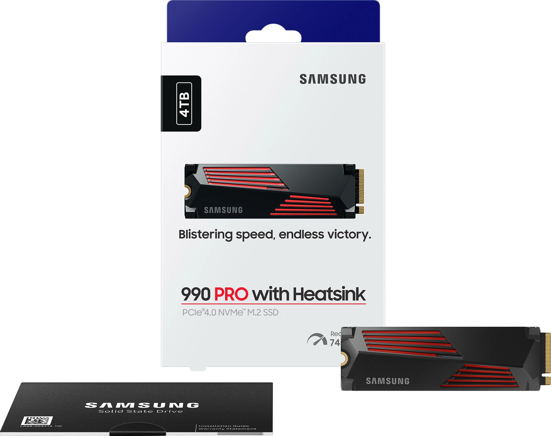 Disk SSD Samsung 990 PRO, 4TB, M.2 2280 PCI-E x4 Gen4 NVMe