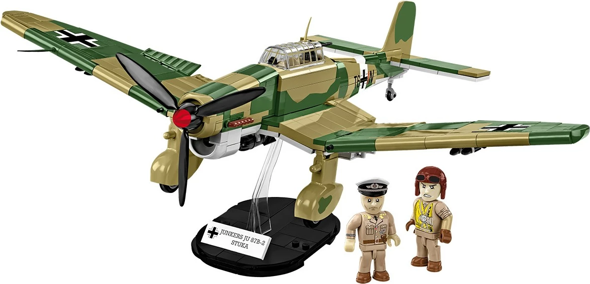 Set blloqesh Cobi Klocki Junkers Ju 87 B-2, 525 pjesë, Kamuflazh tropikal