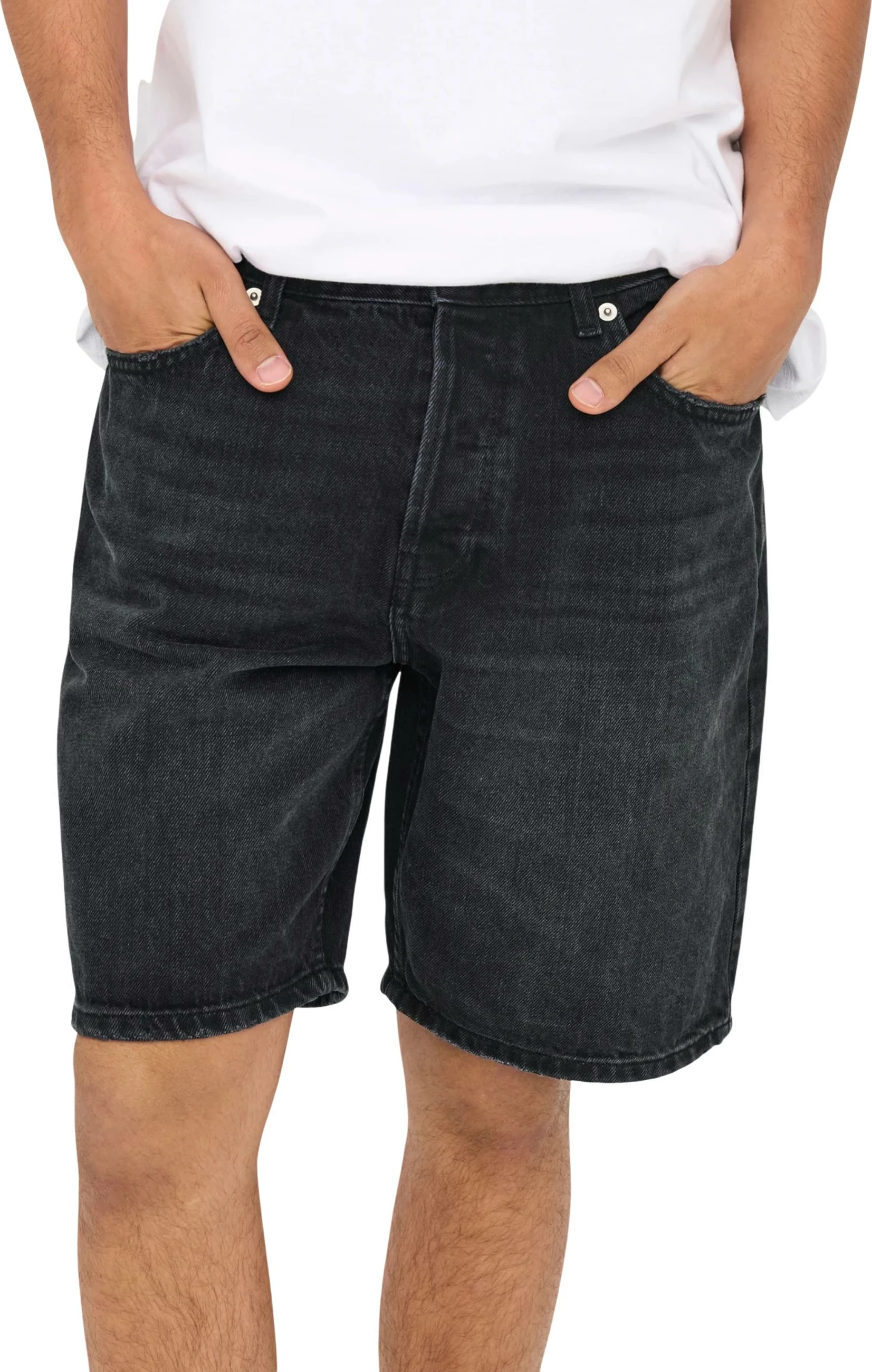 Shorce për meshkuj Only & Sons Onsedge 2047 Tai Dnm Noos, të zeza [Madhësia: XS]