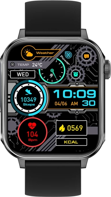 Smartwatch Colmi P80 1.83" HD Bluetooth thirrje 100+ sporte IP67 i zi