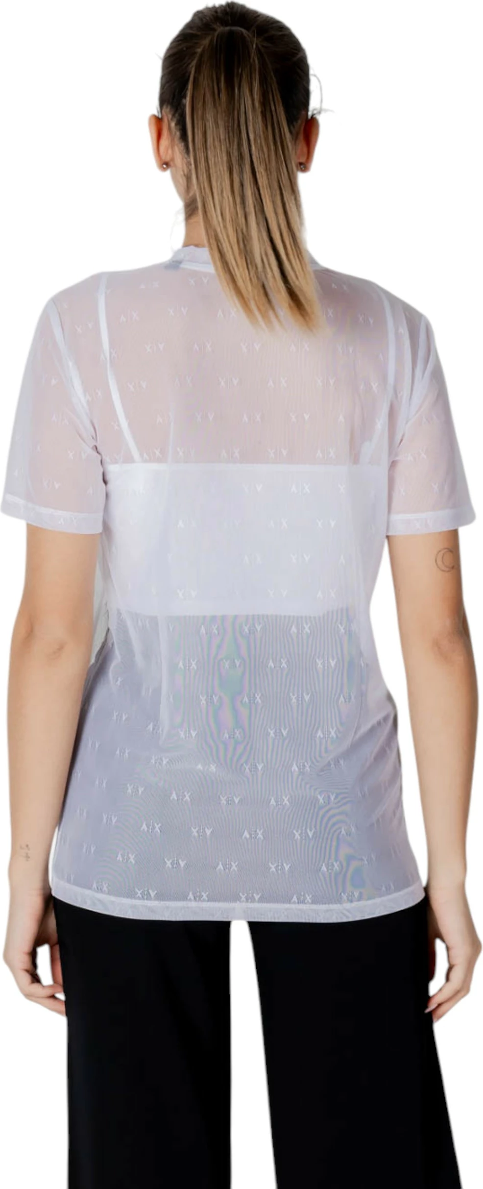 Maicë për femra Armani Exchange XW000533 AF13192, e bardhë [Madhësia: S]
