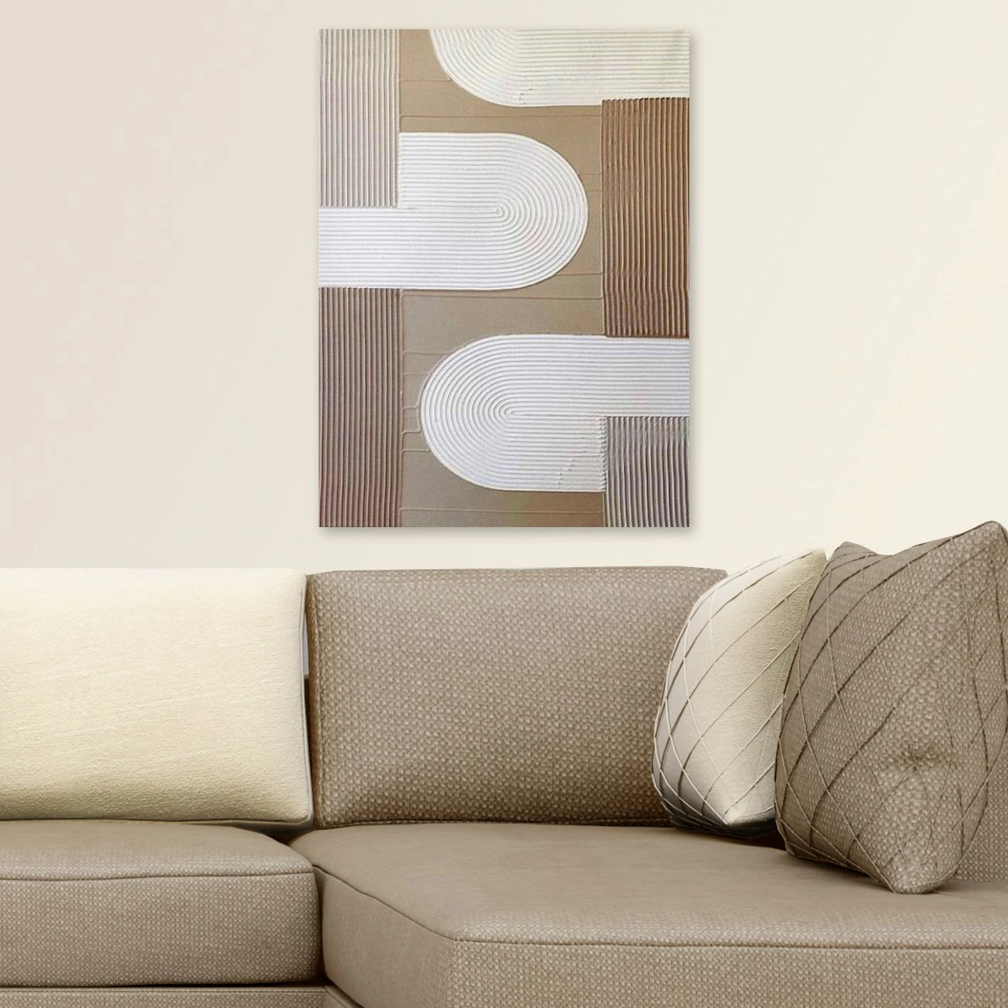 Pikturë dekorative 3D në kanavacë, shumëngjyrëshe, Wallity, RFB10_70100, 70x100cm