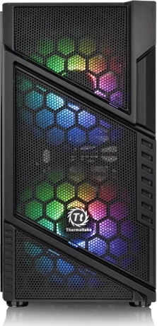 Kasë Thermaltake Commander C31 TG ARGB, midi tower, xham i temperuar, e zezë