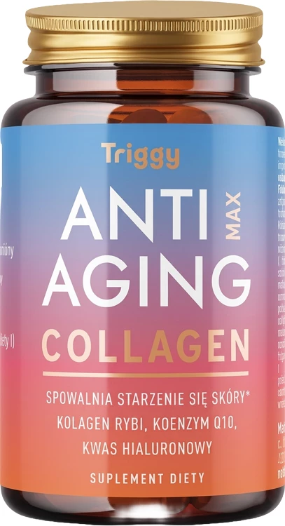 Anti Aging Collagen Max – Kolagjen për Lëkurë (60 kapsula)