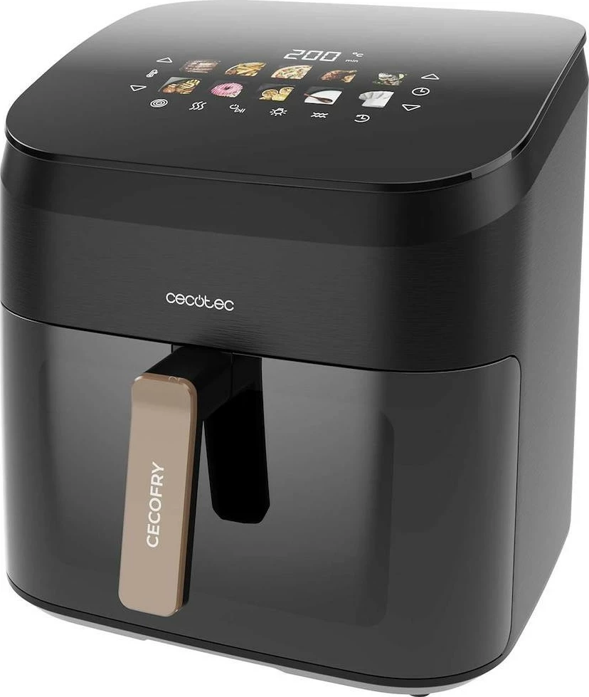 Fryer pa yndyrë Cecotec Cecofry&Grill Smokin' 8500, 8.5L, 2200W, e zezë