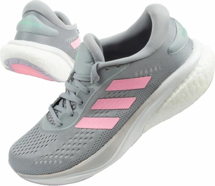 Atlete për femra adidas Supernova 2, gri e hapur