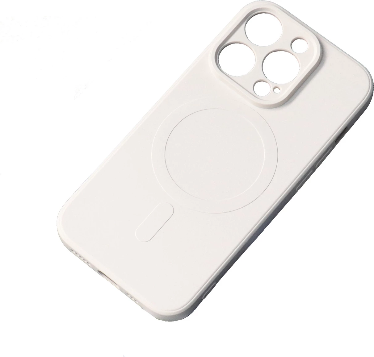 Mbështjellës silikoni Hurtel për Samsung Galaxy A36 5G me MagSafe, Bezhë