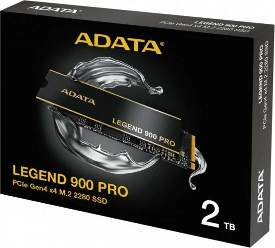 SSD ADATA Legend 900 Pro SLEG-900P-2TCS 2TB M.2 2280 PCIe Gen4 x4 NVMe me radiator