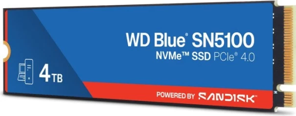 SSD NVMe SanDisk WD Blue SN5100 WDS400T5B0E 4TB M.2 2280 PCIe 4.0x4