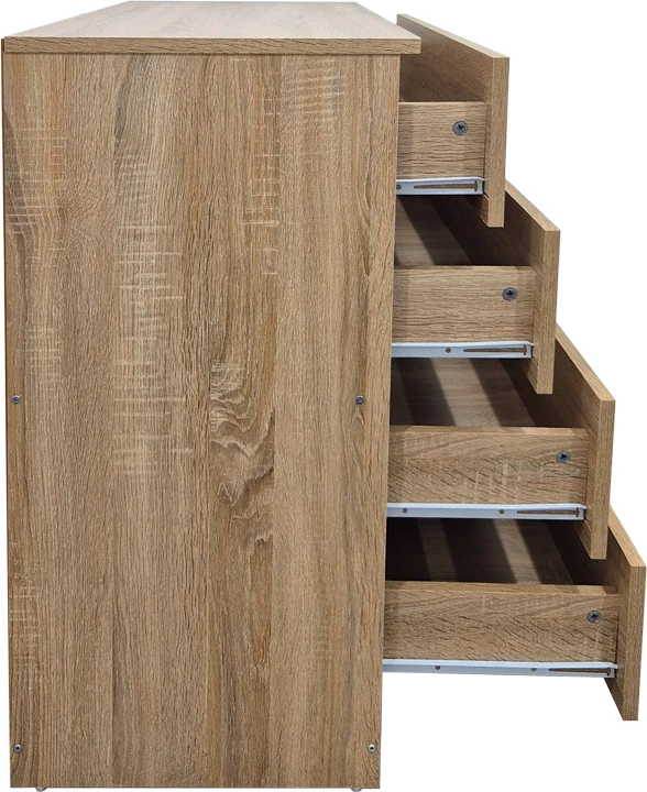 Komodë Athos, ngjyrë sonoma, 80x40x79cm