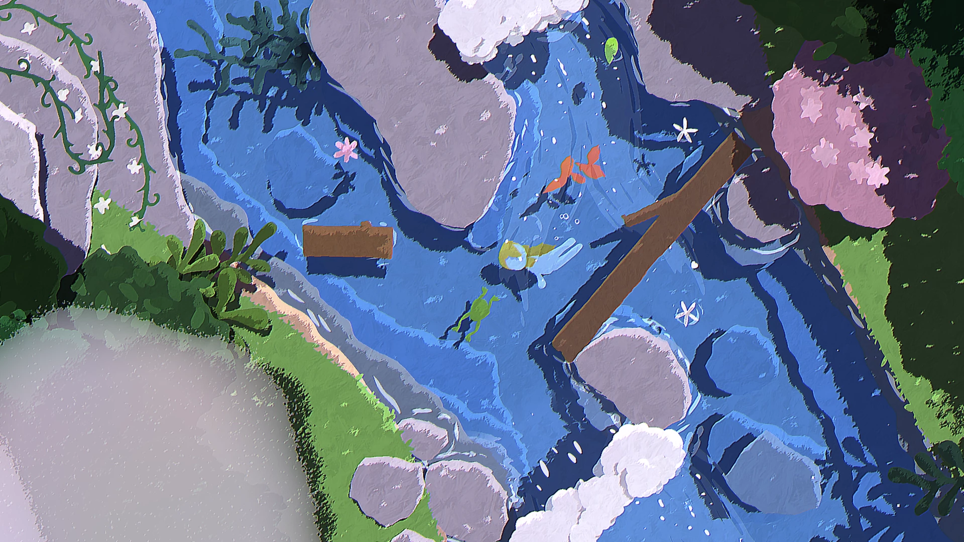 Lojë Nintendo Switch Meridiem Publishing Naiad: Flow Edition, PEGI 3, paketë me art book + soundtrack digjital