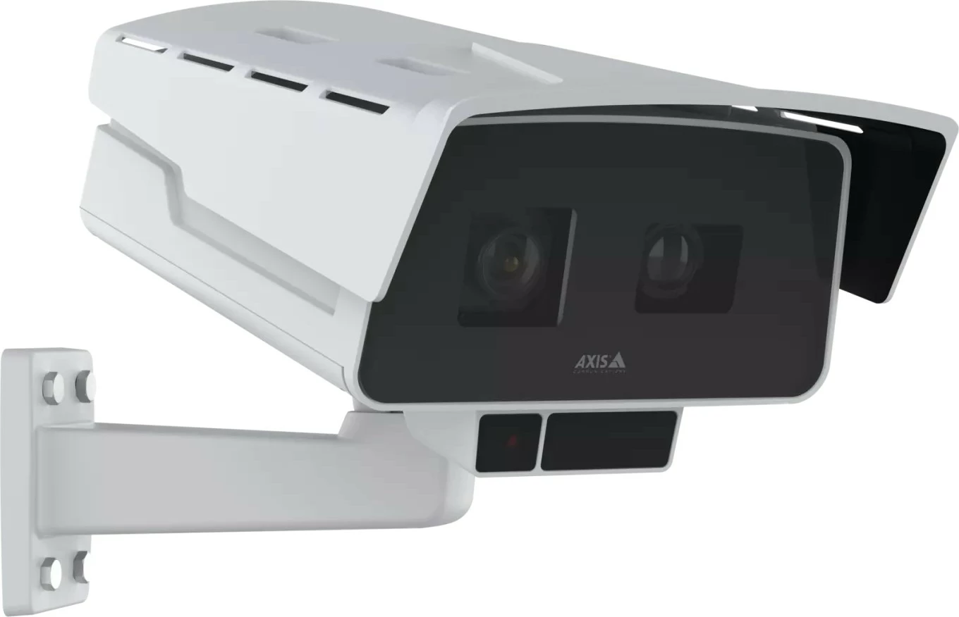 Kamerë rrjeti Axis P1518-LE, box, dy lente, CMOS, zi/bardhë