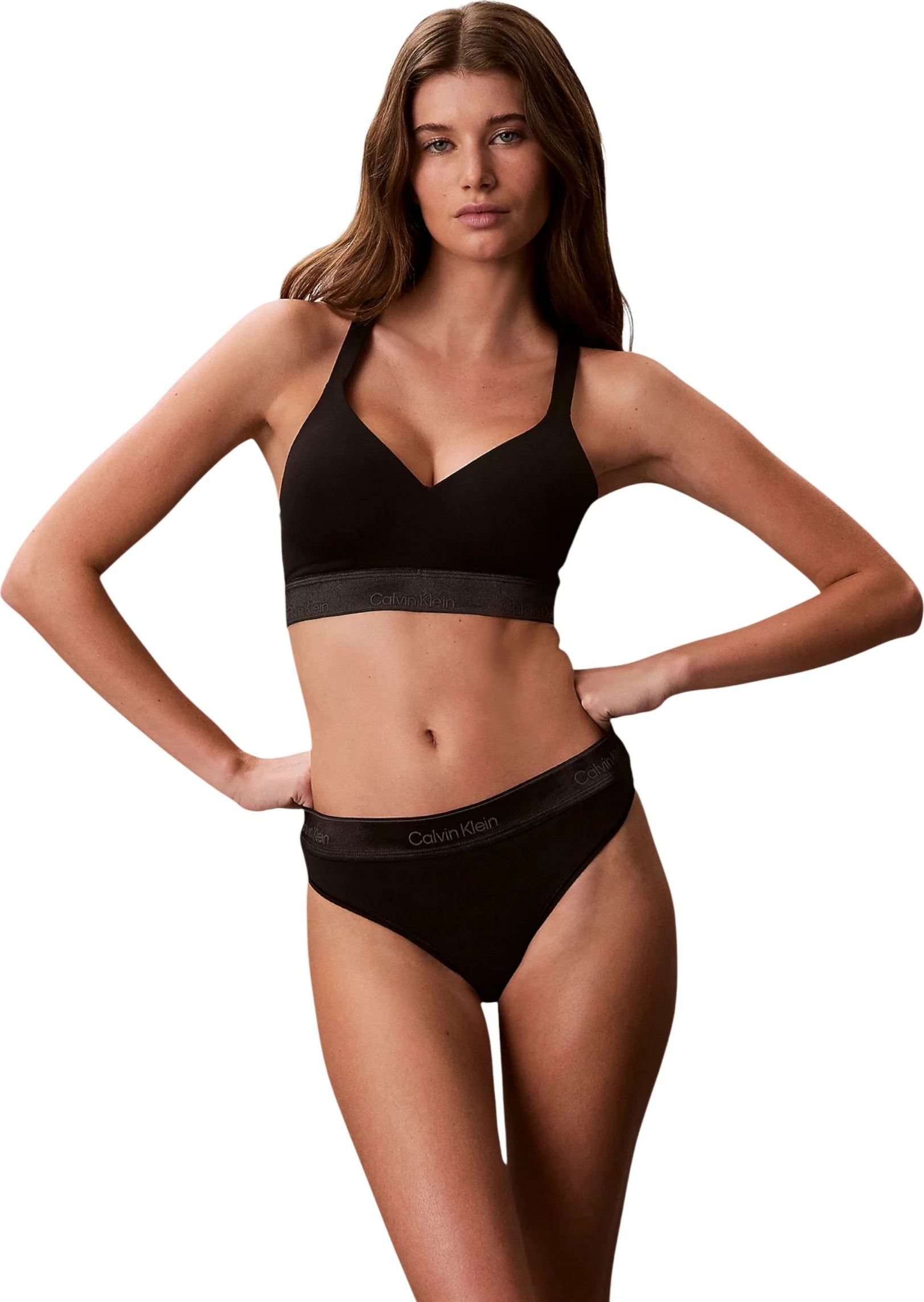 Të brendshme tanga për femra Calvin Klein Underwear LV00QF8826, të zeza [Madhësia: XL]