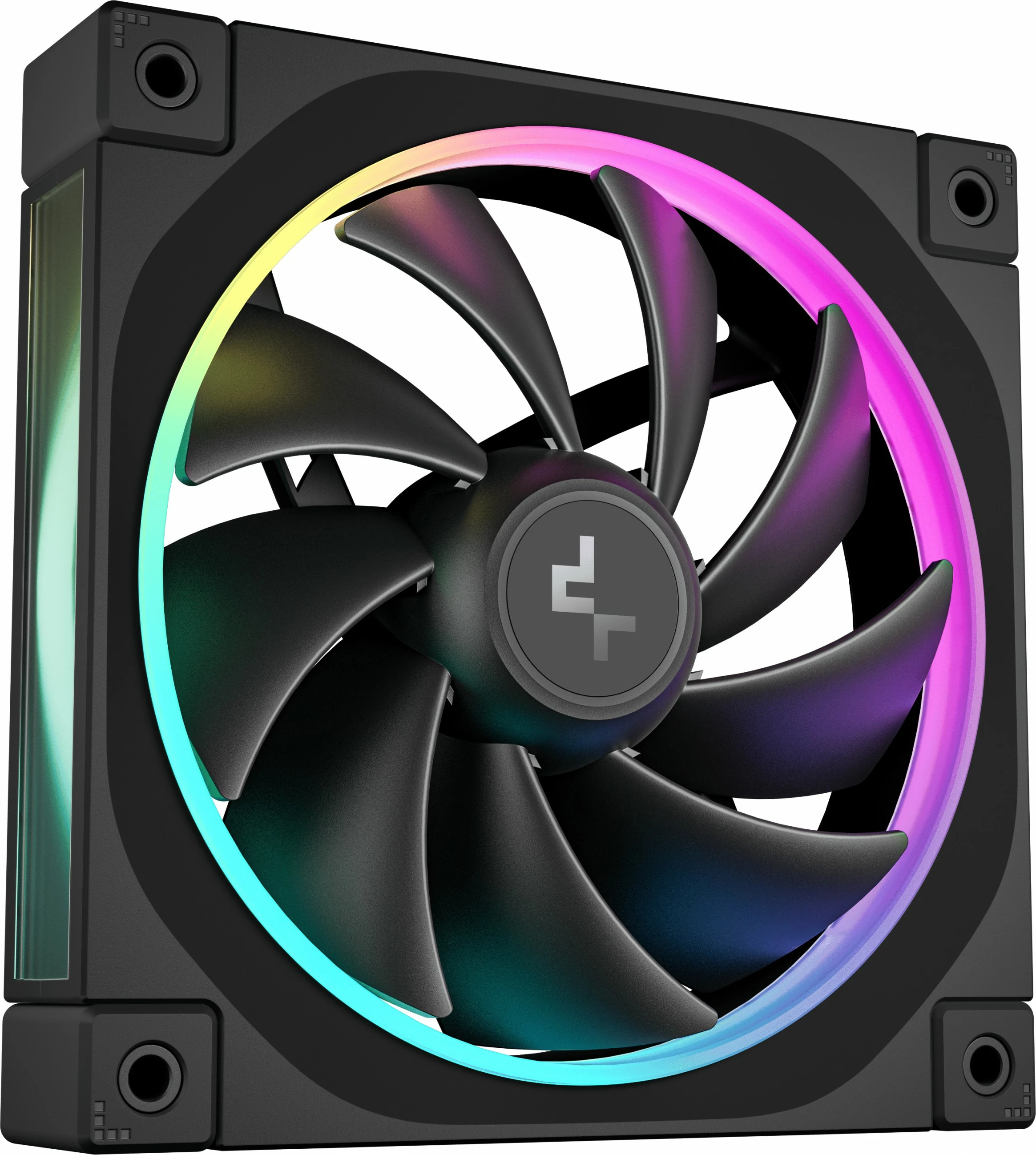 Ventilator kase Deepcool FL12-3 in 1, 12 cm, LED, i zi