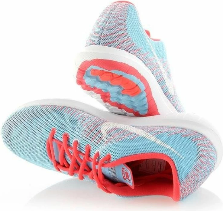 Atlete sportive Nike për femra, kaltër/portokalli