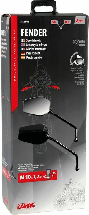 Pasqyre Motorri Fender