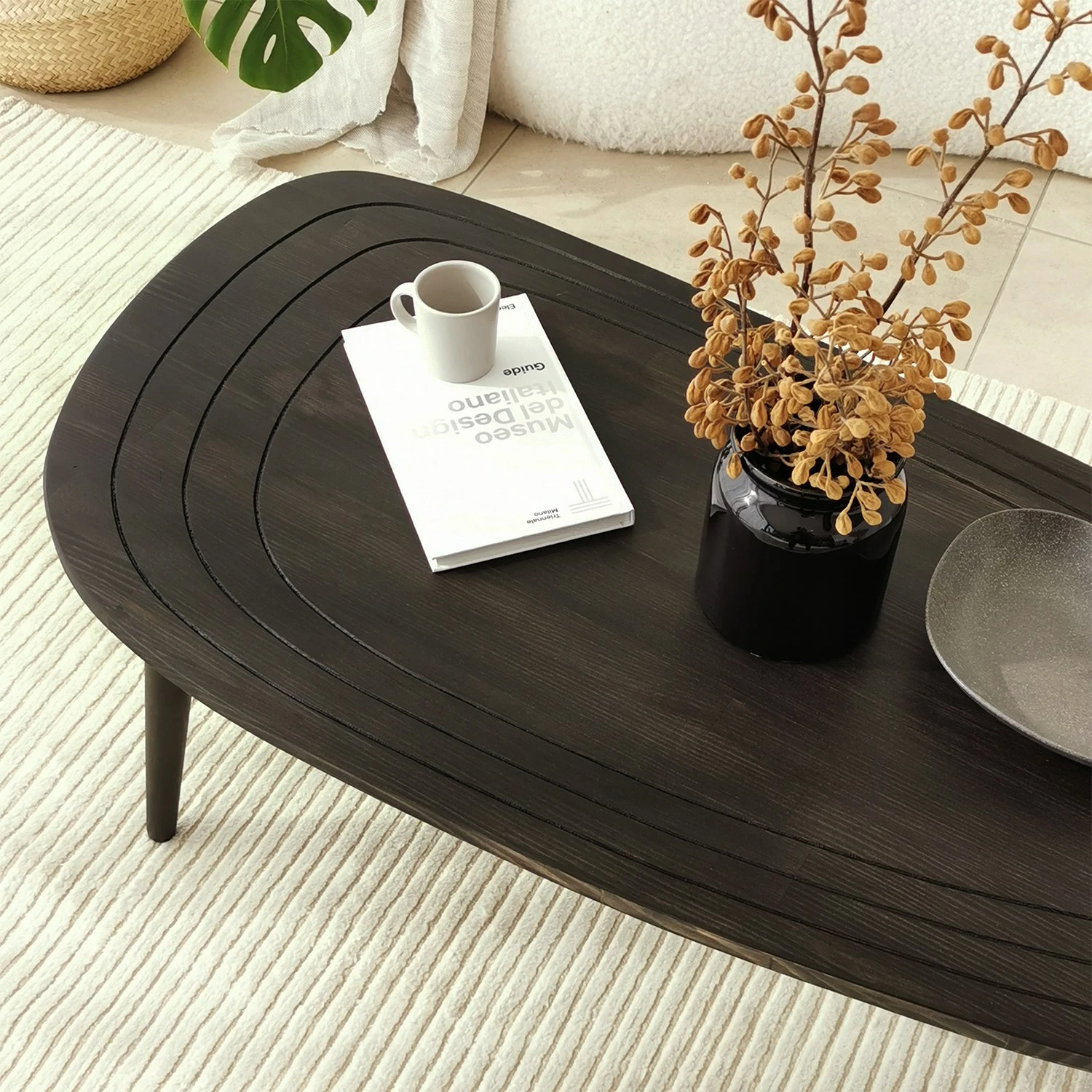 Tavolinë kafeje Hanah Home, ngjyrë antracit, Sweet