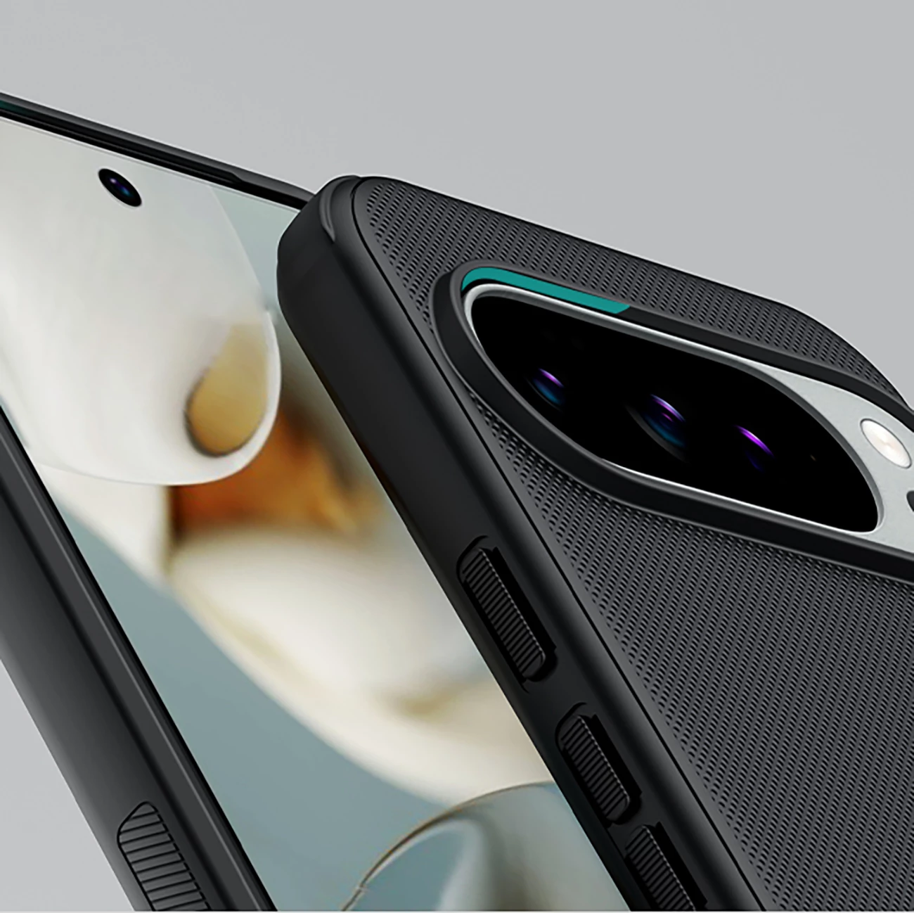 Mbështjellës, Nillkin, Super Frosted Shield Pro, për Google Pixel 10 Pro XL, i zi