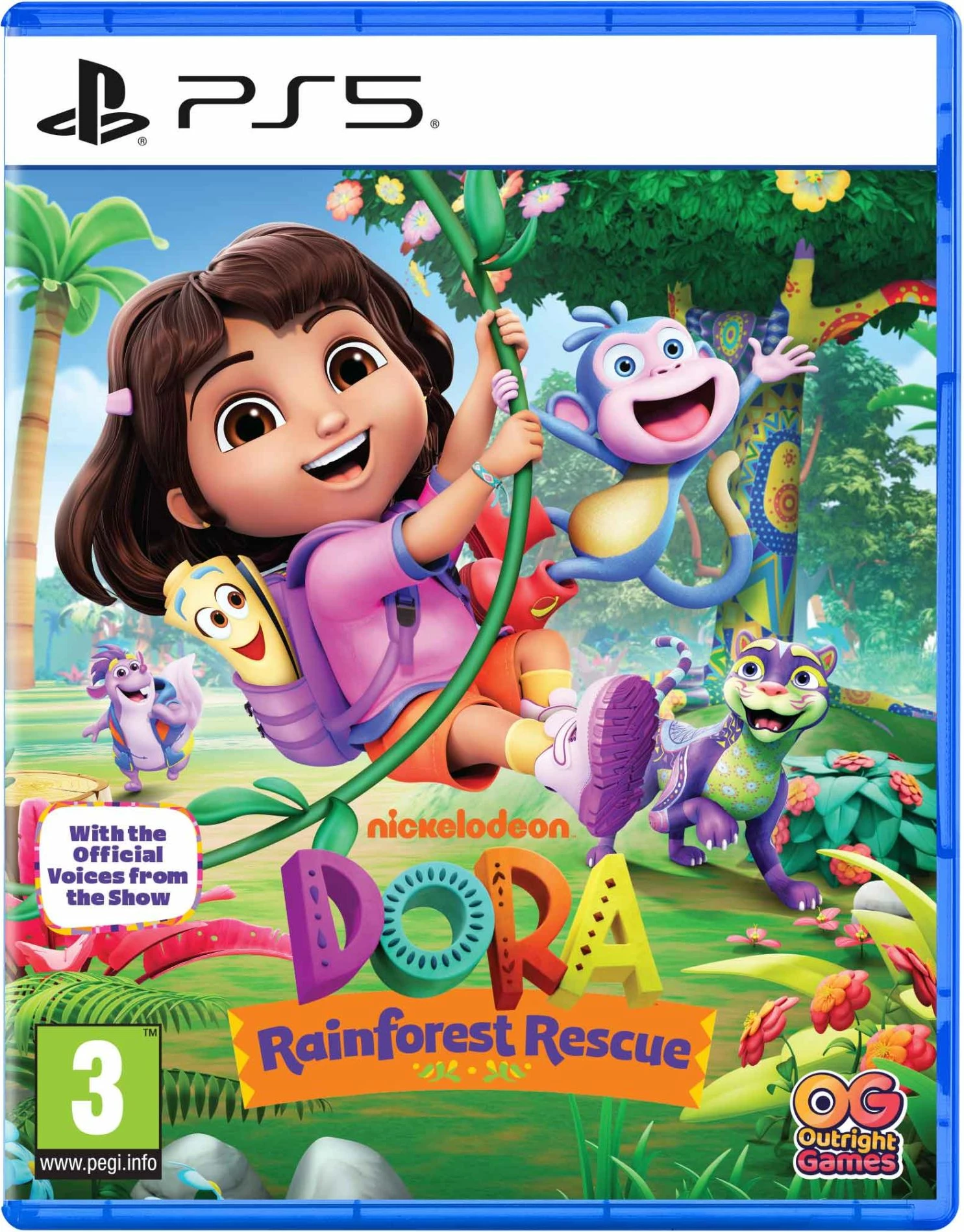 Lojë PS5 Bandai Namco Dora: Rainforest Rescue, PEGI 3
