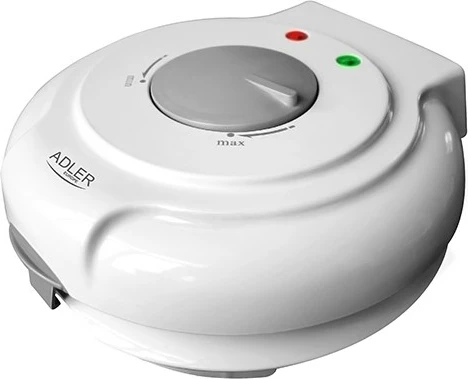 Aparat për vafla Adler AD 3038, 1500 W, Bardhë