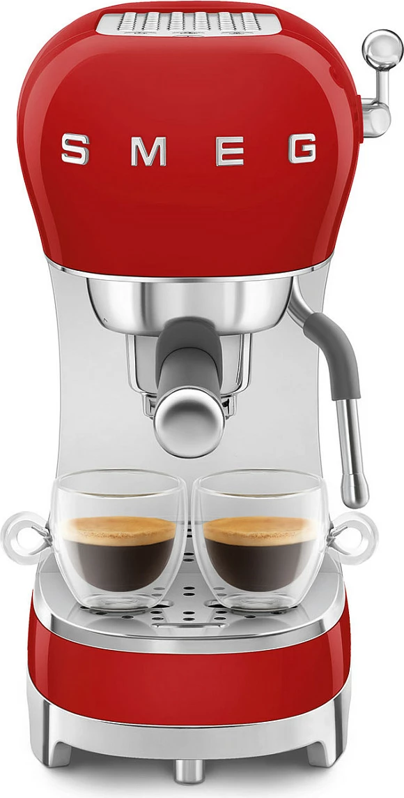 Makinë espresso Smeg ECF02RDEU, e kuqe