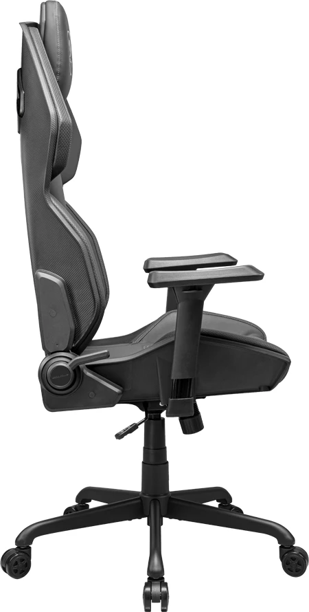 Karrige gaming COUGAR HOTROD, mbështetëse duarsh 3D, shtrirje 150°, deri 136 kg, e zezë