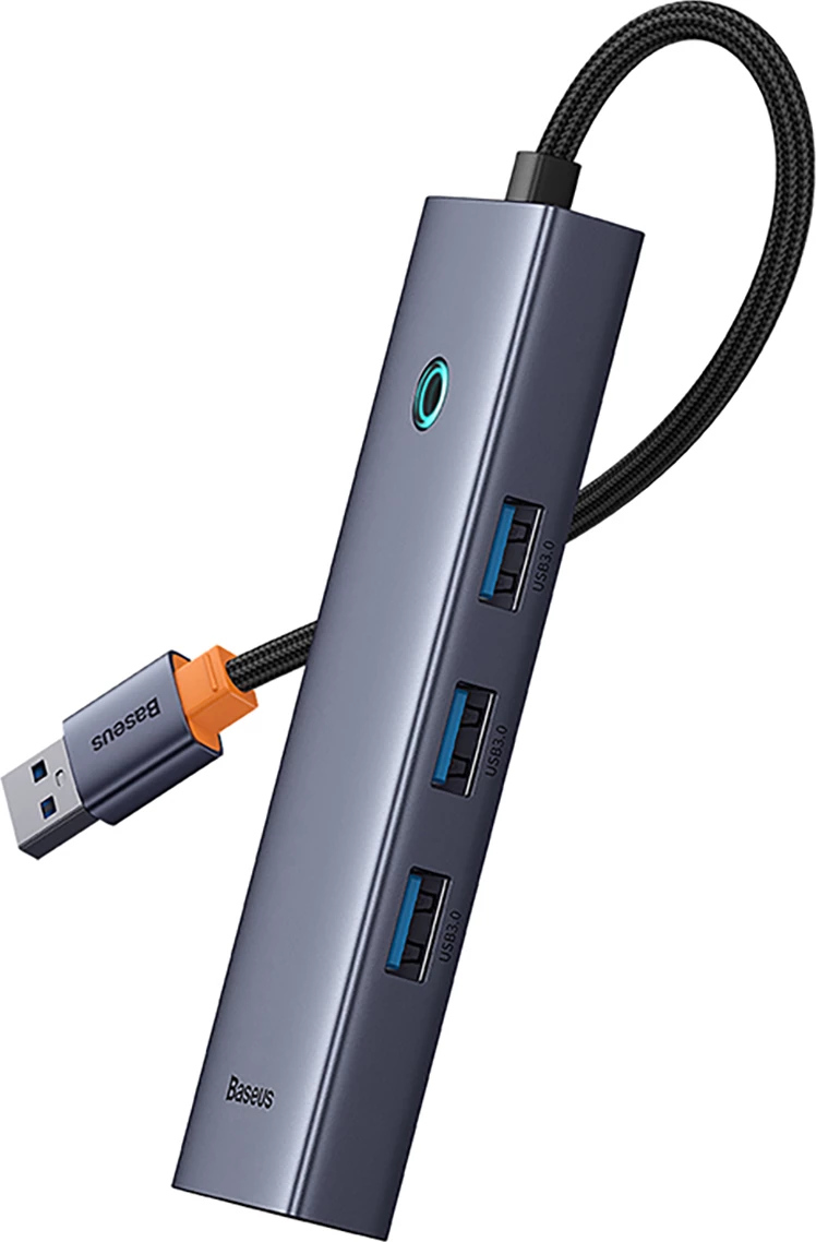 Hrt Usb Kasë USB Hub Baseus UltraJoy 4in1, 3x USB-A 3.0 + RJ45 | foleja