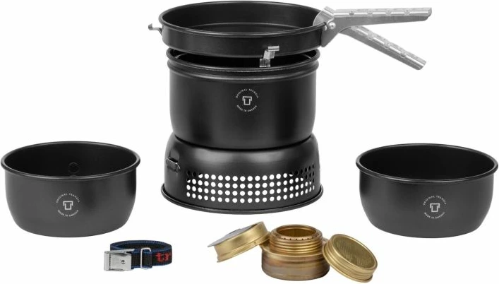 Set sobë alkooli Trangia 37-5 UL/BL, e zezë