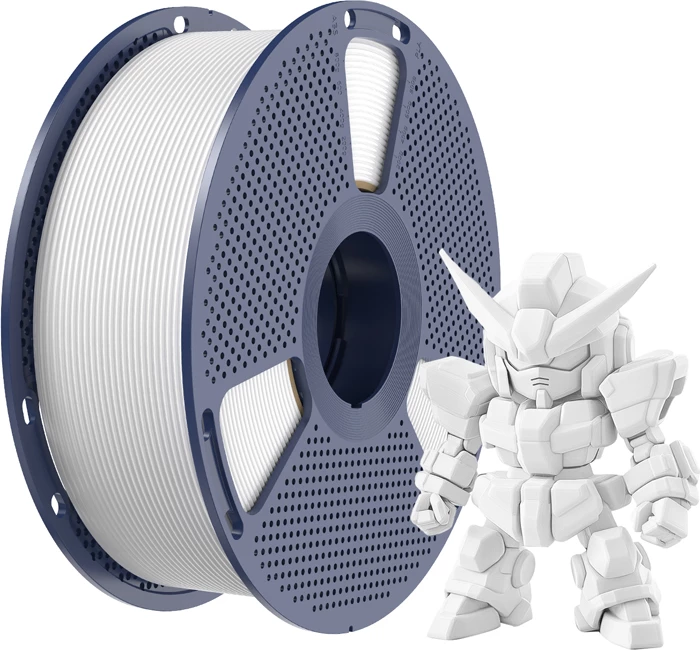 Filament për printim 3D Sunlu PLA+ 2.0 1.75mm ±0.02mm, i bardhë