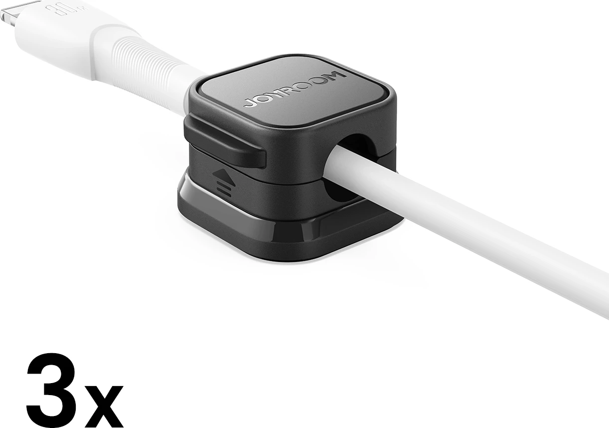 Organizues magnetik kabllosh Joyroom JR-ZS368, 3 copë, zi