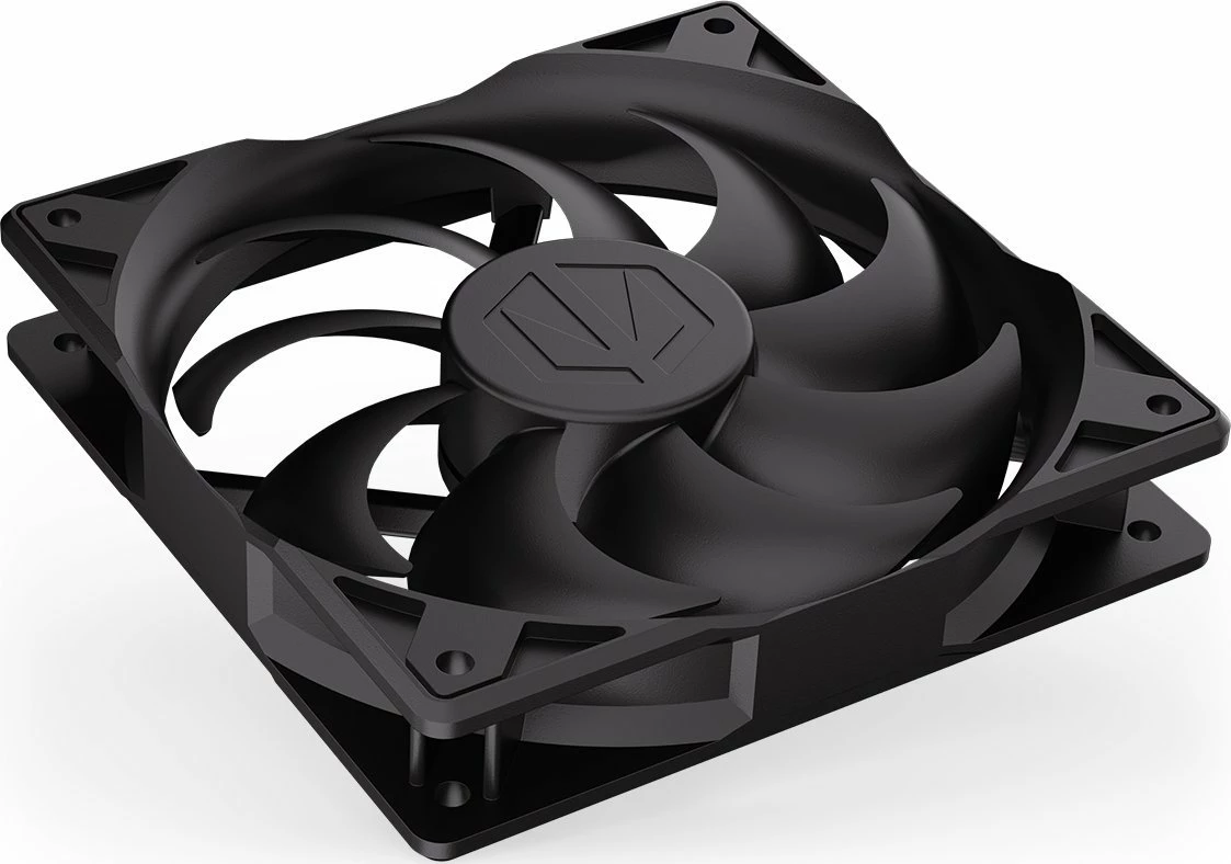 Ventilator kasë Endorfy Stratus 120 PWM EY4A007, 120 mm, 4-pin PWM, 1400 rpm, i zi, 1 copë