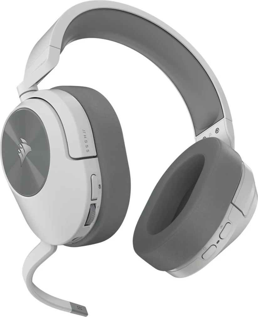 Kufje Corsair HS55, Wireless, të bardha