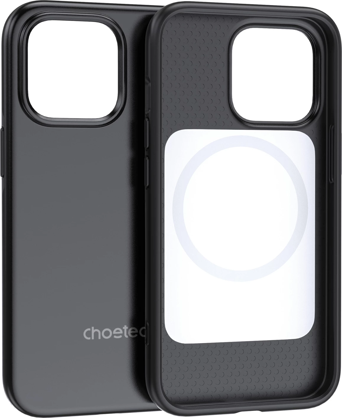 Mbështjellës Choetech PC0114-MFM-BK për iPhone 13 Pro Max, i zi, Made For MagSafe