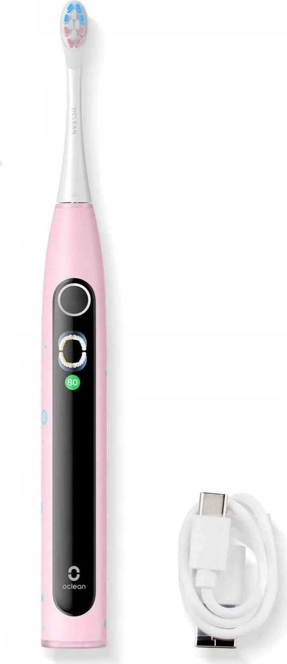 Furçë dhëmbësh sonike Oclean X Kids, 5 mënyra pastrimi, USB-C, rozë