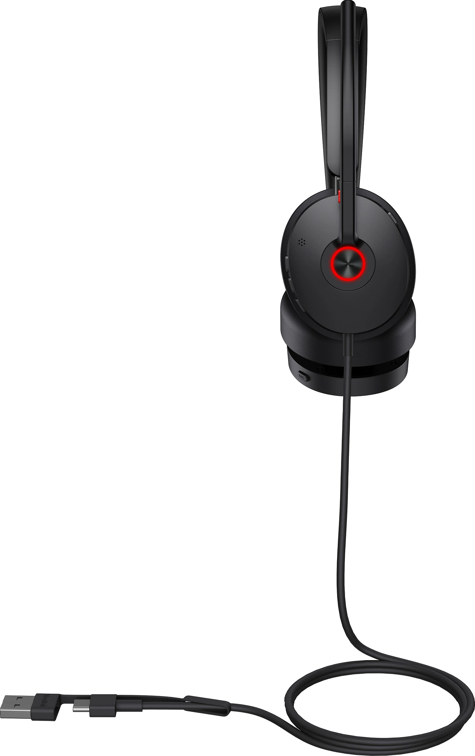 Kufje Yealink UH48 Dual UC, USB-C/USB-A me kabllo, ANC, të zeza